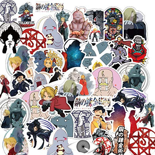 Japan Anime Cartoon Fullmetal Alchemist Laptop Stickers for Water Bottle Travel Case Car Skateboard Motorcycle Bicycle Luggage Guitar Bike Decal Fullmetal Alchemist Japan Anime Cartoon Fullmetal Alchemist Laptop Stickers for Water Bottle Travel Case Car Skateboard Motorcycle Bicycle Luggage Guitar Bike Decal Fullmetal Alchemist