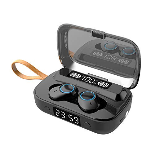 Bluetooth 51 Wireless Earbuds 2000mAh LED Digital Display Charging Case A13 TWS Stereo in Ear Headsets Built in Mic Headphones with Deep Bass IPX7 Waterproof for Sports Work Gym