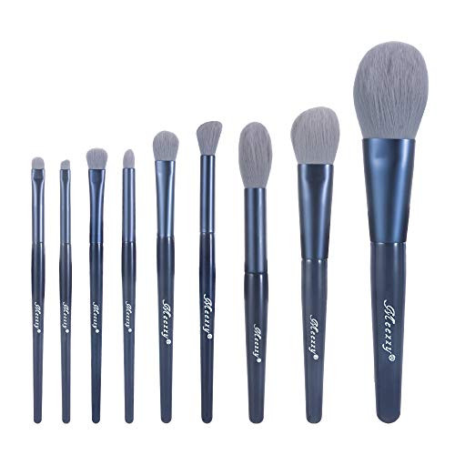 Meezzy Makeup Brush Set 9pcs Powder Foundation Eyeshadow Brow Professional Conmestic Tools Brushes Kit Meezzy Makeup Brush Set 9pcs Powder Foundation Eyeshadow Brow Professional Conmestic Tools Brushes Kit
