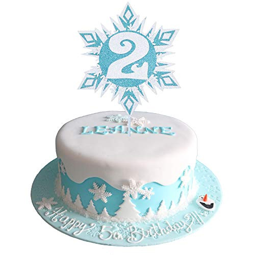 Glittery Frozen Cake Toppers 2 Frozen Cake Topper 2nd Birthday Snowflake Cake Topper Winter Wonderland Snow Princess Happy Birthday Cake Topper for Girls Kids Frozen 2nd Birthday Party Decorations Glittery Frozen Cake Toppers 2 Frozen Cake Topper 2nd Birthday Snowflake Cake Topper Winter Wonderland Snow Princess Happy Birthday Cake Topper for Girls Kids Frozen 2nd Birthday Party Decorations