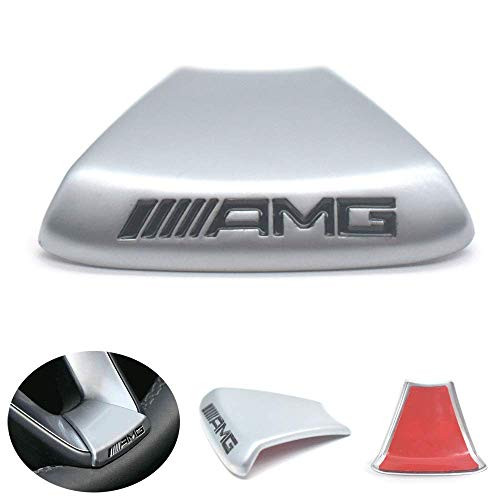 Metal AMG Steering Wheel Emblem Decal Sticker Badge Decoration AMG Logo Fit for MercedesBenz GLC C180L C200L C300L New C Class