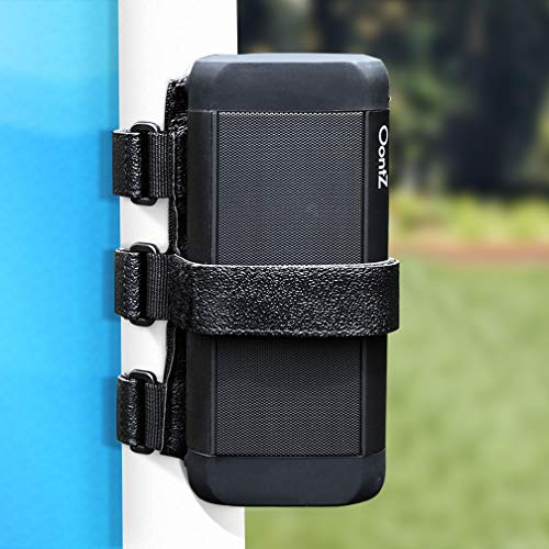 Intex Frame Pool Speaker Mount Adjustable Strap Attachment Accessory Holder Upright Bar Rail for Intex Frame Pool Upright Railing  Fits Most Bluetooth Wireless Speakers