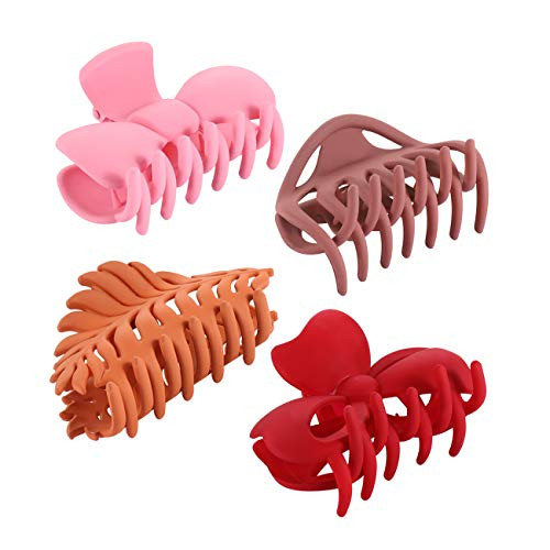 Big Hair Claw Clips Nonslip Large Claw Clip for Women Girls Thin Hair Strong Hold for Thick Hair color B Big Hair Claw Clips Nonslip Large Claw Clip for Women Girls Thin Hair Strong Hold for Thick Hair color B