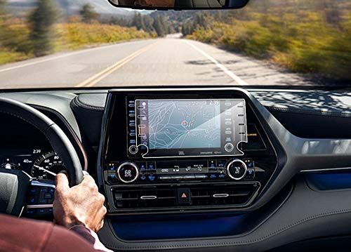 Screen Protector Compatible with 2020 Toyota Highlander 8 TouchscreenAnti ScratchAnti OilPremium Tempered Glass Screen Protector Compatible with Toyota Highlander