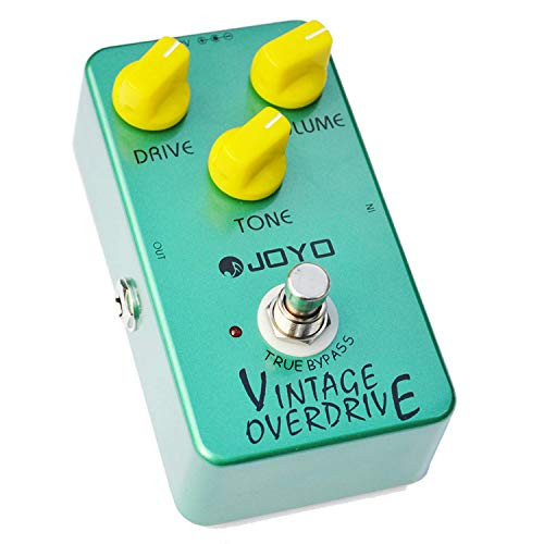JOYO JF01 Vintage Overdrive Guitar Effect Pedal with True Bypass
