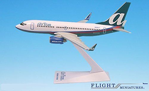AirTran 04Cur Boeing 737700 Airplane Miniature Model Plastic Snap Fit 1200 Part# ABO73770H021 AirTran 04Cur Boeing 737700 Airplane Miniature Model Plastic Snap Fit 1200 Part# ABO73770H021