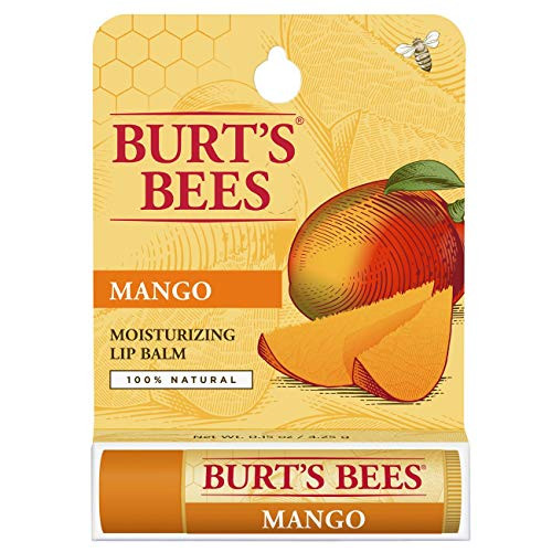 Burts Bees Mango Moisturizing Lip Balm 015 oz Burts Bees Mango Moisturizing Lip Balm 015 oz