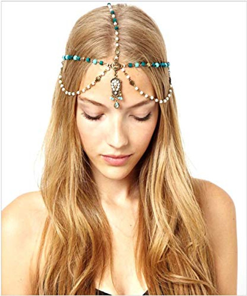 Chmier Bohemian Pearls Tear Drop Rhinestone Pendant Tassel Head Chain for Women and Girls for Wedding Party Vintage Bridal Headband Headpiece Hair Accessories Jewelry for Prom Halloween style6 Chmier Bohemian Pearls Tear Drop Rhinestone Pendant Tassel Head Chain for Women and Girls for Wedding Party Vintage Bridal Headband Headpiece Hair Accessories Jewelry for Prom Halloween style6