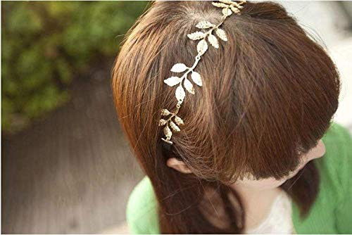 Cathercing Boho Women Wedding Headband Gold Leaf Headpiece Greek Goddess Headpiece for Women Bridal Headband for Women Wedding Hair Accessories for Bride Hair Piece for Wedding Party Cathercing Boho Women Wedding Headband Gold Leaf Headpiece Greek Goddess Headpiece for Women Bridal Headband for Women Wedding Hair Accessories for Bride Hair Piece for Wedding Party