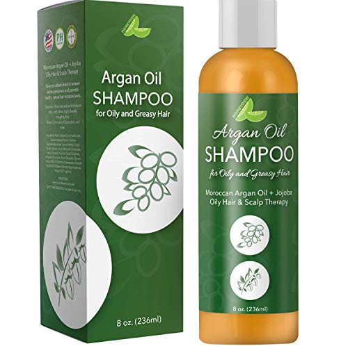 Argan Oil Shampoo for Oily Hair Scalp Sulfate Free Clarifying Shampoo for Greasy Hair Volume Shampoo for Men Women Therapeutic Jojoba Keratin for Strength Salon Quality Natural Hair Care Argan Oil Shampoo for Oily Hair Scalp Sulfate Free Clarifying Shampoo for Greasy Hair Volume Shampoo for Men Women Therapeutic Jojoba Keratin for Strength Salon Quality Natural Hair Care