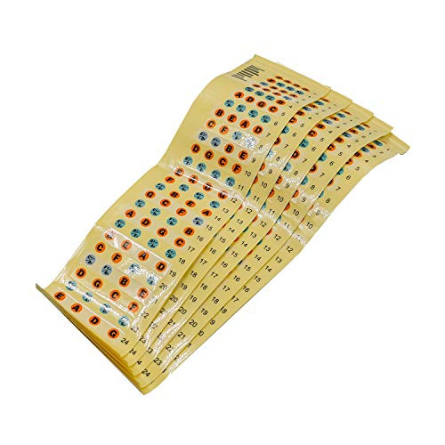 Geesatis 4String Bass Scales Stickers Fretboard fingerboard Note Label for Guitar Bass 5 PCS