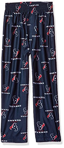 NFL Houston Texans Boys 47 Sleepwear All Over Print Pants Large 7 Deep Obsidian