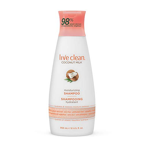 Live Clean Coconut Milk Moisturizing Shampoo 12 oz