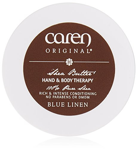 Caren Original Blue Linen Hand and Body Butter Cream 2 Ounce