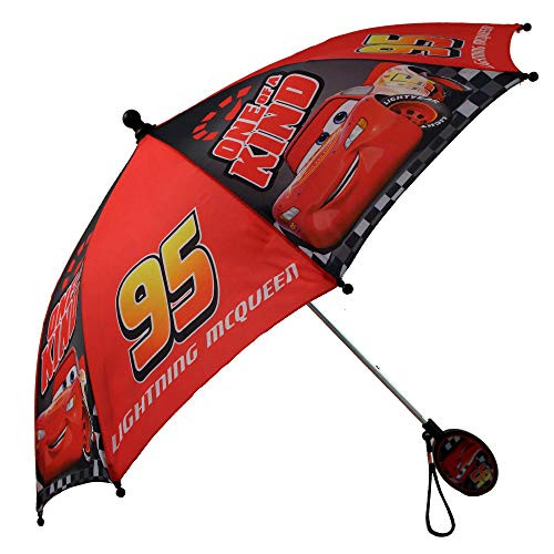 Disney Boys Little Assorted Character Rainwear Umbrella Red Age 36