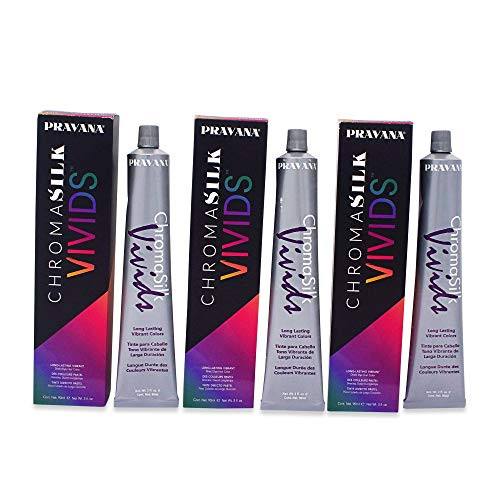 Pravana Chromosilk Vivids Hair Color 3 Pack Vivid Violet