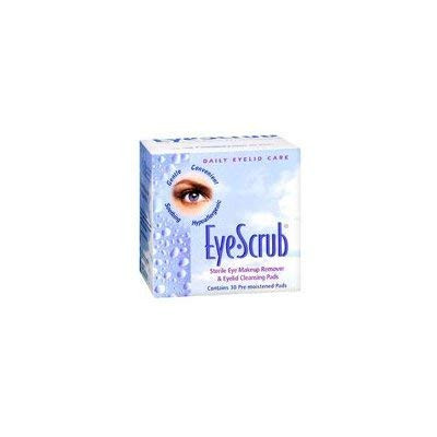 EyeScrub Eye Scrub Sterile Eye Makeup Remover And Eyelid Cleansing Pads 30 each Pack of 2