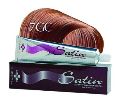 Developlus Satin Color #7Gc Golden Copper Blonde 3 Ounce 88ml 3 Pack