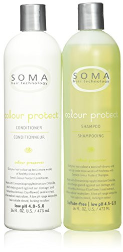 Soma Hair Technology Colour Protect Shampoo  Conditioner 16oz