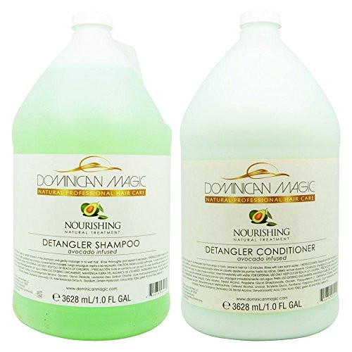 Dominican Magic Avocado Detangler Shampoo  Conditioner 1 gal DuoSet
