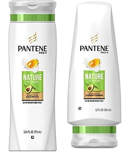 Pantene ProV Nature Fusion Shampoo and Conditioner Set 126 Fl Oz and 12 Fl Oz Set Contains 2 items