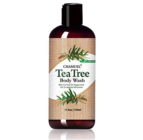 Chamuel Tea Tree Body Wash Antibacterial Antifungal Soap Deep Cleans Helps Jock Itch Acne Athletes Foot Toenail Fungus Body Odor More Soothes Itching Promotes Healthy Skin 118oz Chamuel Tea Tree Body Wash Antibacterial Antifungal Soap Deep Cleans Helps Jock Itch Acne Athletes Foot Toenail Fungus Body Odor More Soothes Itching Promotes Healthy Skin 118oz