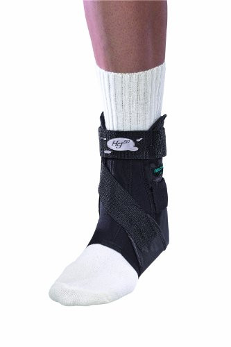 Mueller Hg80 Rigid Ankle Brace Left Small Black 1Count Box