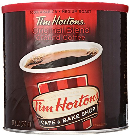 Tim Hortons 100% Arabica Medium Roast Original Blend Ground Coffee, 32.8 Ounce Tim Hortons 100% Arabica Medium Roast Original Blend Ground Coffee, 32.8 Ounce