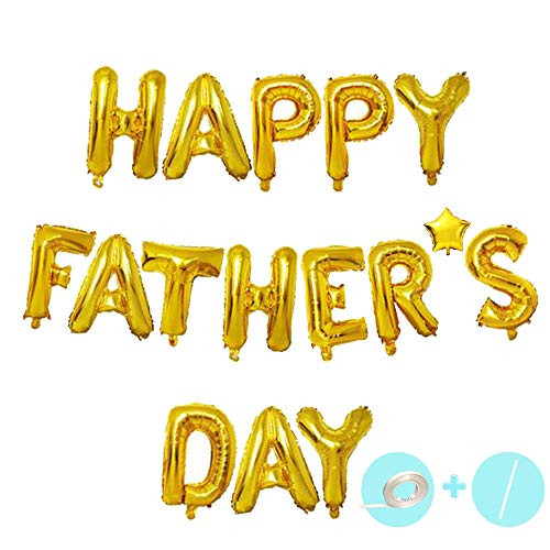 Happy Fathers Day Balloons Banner Fathers Day Decorations Supplies Best Dad Ever Banner