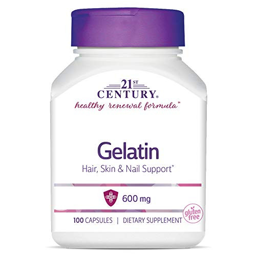 21st Century Gelatin 600mg 100 Capsules 21st Century Gelatin 600mg 100 Capsules