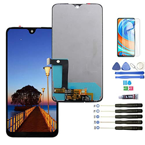 YWLUS LCD Display for Motorola G7 XT1962 LCD Touch Screen Digitizer Assembly Replacement for Moto G7 XT1962 Black