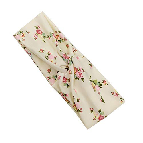 Headbands for women Boho Knotted Stretchy Hair BandsWomens Headbands for Yoga Headwrap Girls Criss Cross Turban Hair AccessoriesWhite Pattern Headbands for women Boho Knotted Stretchy Hair BandsWomens Headbands for Yoga Headwrap Girls Criss Cross Turban Hair AccessoriesWhite Pattern
