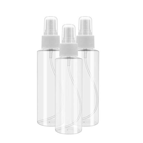 TRENDBOX 60ml  2oz Spray Bottle Clear Spray Bottle Plastic Empty Bottle Fine Mist for Home Travel  3 Pack
