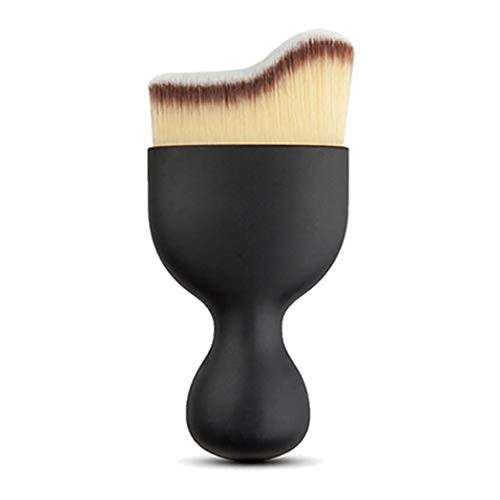 Falliny Makeup Brush WaveShaped Flat Top Kabuki Travel Foundation Brush Perfect for Blending Liquid Cream or Flawless Powder Cosmetics Portable Face Body Makeup Brush Falliny Makeup Brush WaveShaped Flat Top Kabuki Travel Foundation Brush Perfect for Blending Liquid Cream or Flawless Powder Cosmetics Portable Face Body Makeup Brush