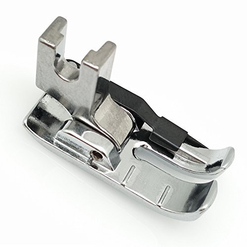 FQTANJU 1 Piece 14 Inch 6mm Quilting Foot Spring Type Low Shank Sewing Presser foot with Edge Guide for Singer 221 Featherweight Part  Part number # P60610