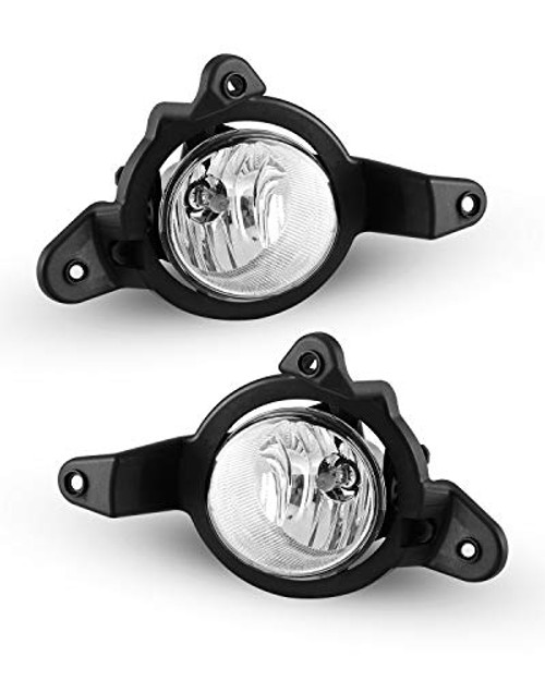 Fog Lights Fit for 20172019 Toyota CHR OEM Replacement Fog Lamps 2PCS With Clear Lens AUTOWIKI