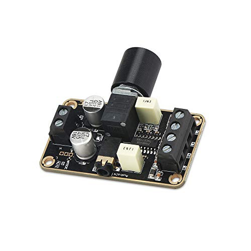Acxico 1Pcs PAM8406 Digital Class D Amplifier Board 5W5W Dual Channel Stereo Audio Module DC 5V Power Amp Board for DIY Speaker Sound System