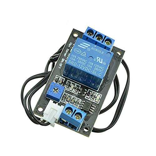 WSDMAVIS 1Pcs DC 12V 1 Channel Thermistor Relay Sensor Module Relay Temperature Control Switch Temperature Detection Module