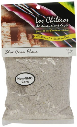 Los Chileros Blue Corn Flour 12 Ounce