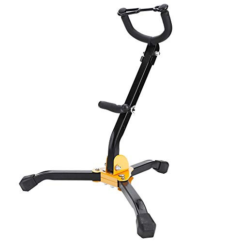 Foldable Saxophone Stand Adjustable Metal Alto Tenor Sax Saxophone Tripod Stand