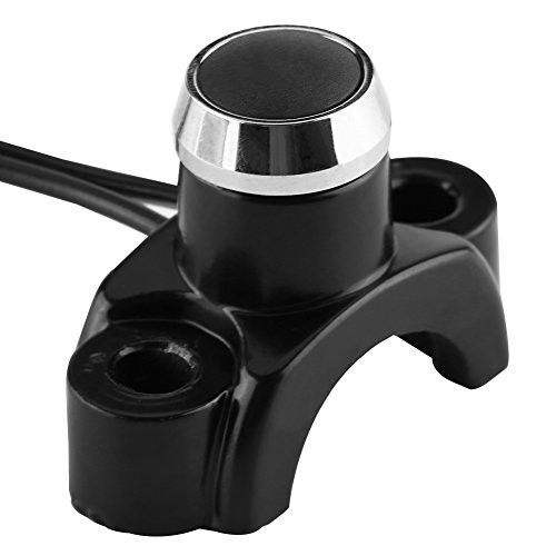 Motorcycle ATV 78 Handlebar Control Switch Universal Handlebars Mount Engine Start Stop Kill Button Switch for Pit Dirt Bike ATV QuadC