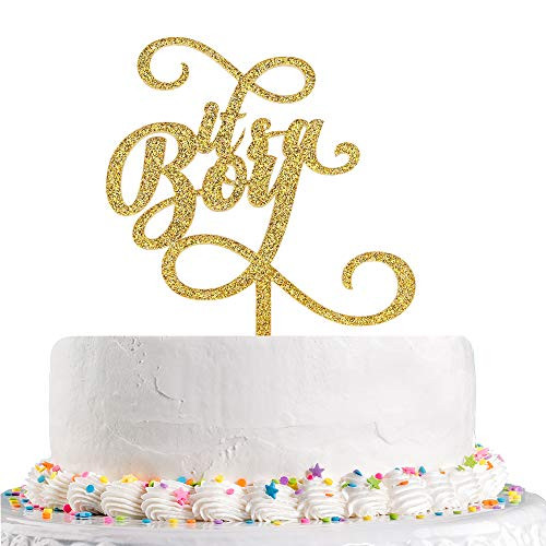 Gold Glitter Its a Boy Cake Topper for Baby Shower Baby Boy 1st 2nd 3rd Birthday Cake TopperGender Reveal Party Decoration SuppliesAcrylic Gold Glitter Its a Boy Cake Topper for Baby Shower Baby Boy 1st 2nd 3rd Birthday Cake TopperGender Reveal Party Decoration SuppliesAcrylic