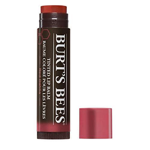 Burts Bees Tinted Lip Balm Red Dahlia 015 Ounce