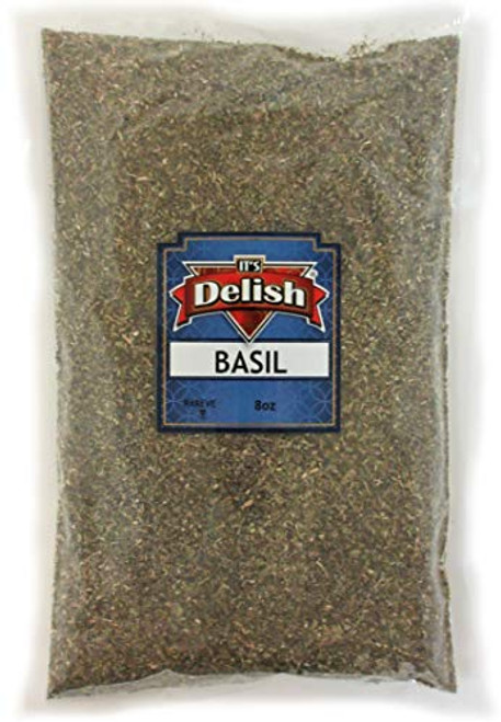 Dried Basil Leaves by Its Delish 8 Oz Dried Basil Leaves by Its Delish 8 Oz