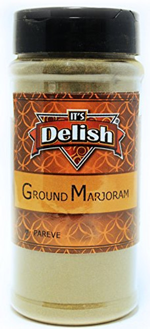 Ground Marjoram by Its Delish 4 Oz Medium Jar