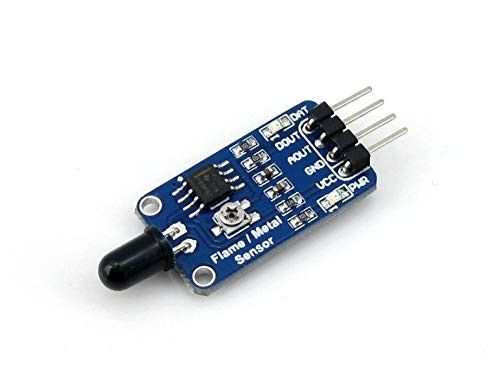 Waveshare Flame Sensor Module Detector IR Infrared Flame Detection Sensor Module Flame for Raspberry pi
