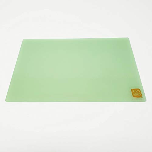 GO3D PRINT 155mm x 235mm Polypropylene Glass Fiber Build Plate Bed for Flashforge Creator Dreamer Makerbot Replicator 3D Printer Platform