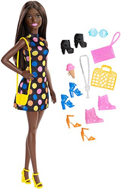 Barbie Doll and Accessories, Brunette Barbie Doll and Accessories, Brunette