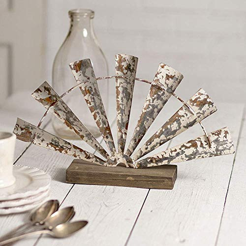 CTW Home Collection 530251 Half Windmill Centerpiece