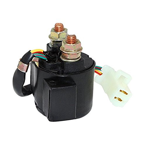 Aquiver Auto Parts New Starter Solenoid Relay Yamaha Wolverine 350 YFM350 1996 1997 1998 1999 2000 2001 2002 2003 2004 2005